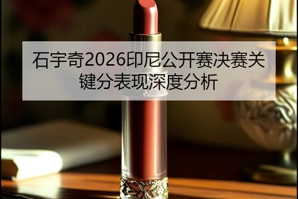 石宇奇2026印尼公开赛决赛关键分表现深度分析